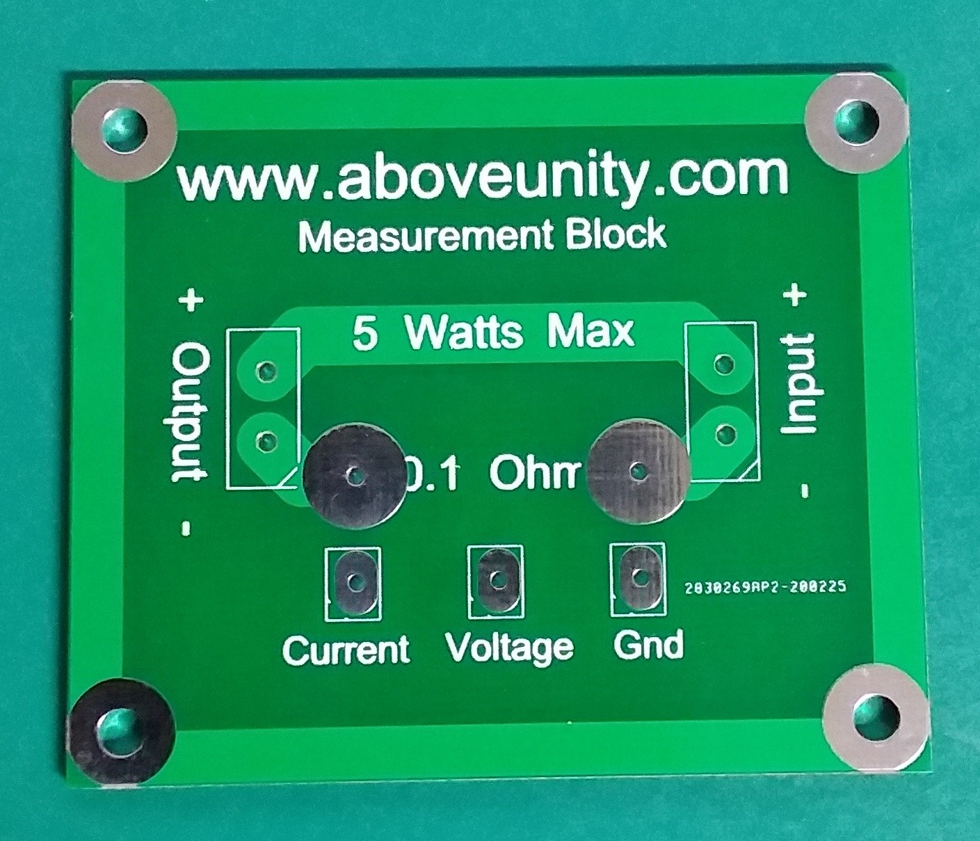 measurement block pcb and kit on e bay barebones pcb