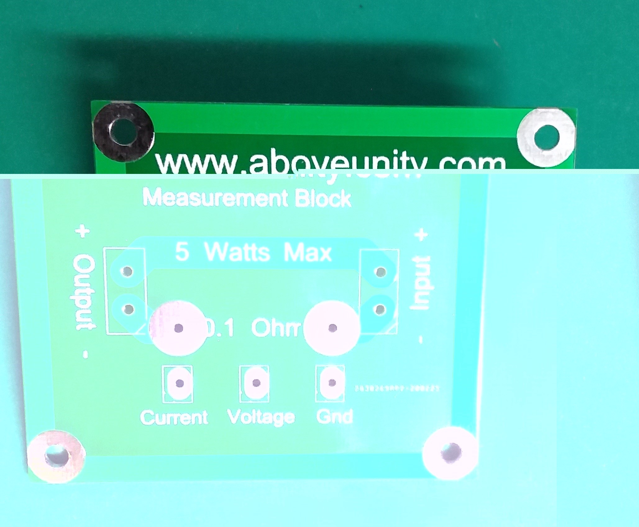 measurement block pcb and kit on e bay barebones pcb