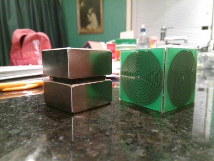 poured GRLC CUBEs