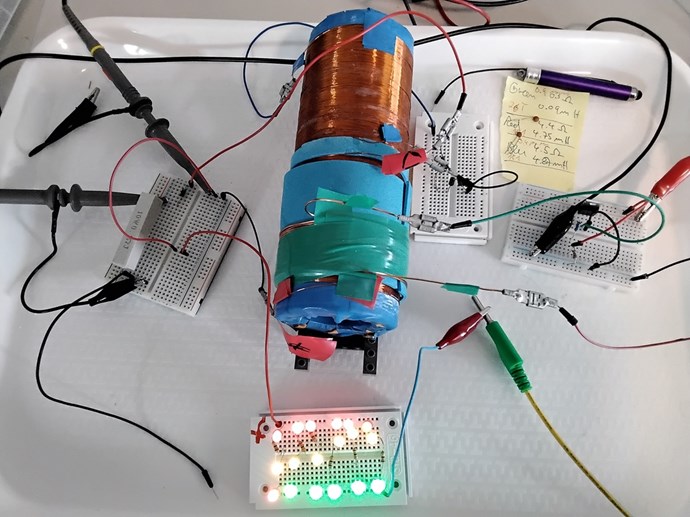 Fig 6 350 hours of LED with AAA battery